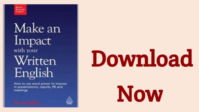 Make an Impact with Your Written English