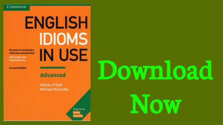 Cambridge English Idioms In Use